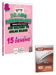 Ders Arkadaşım 2027 8. Sınıf Din Kültürü ve Ahlak Bilgisi 15 Branş Denemeleri+ Anla Kazan Paragraf