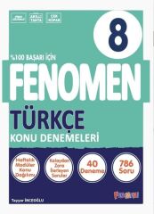Fenomen Okul Yayınları 8. Sınıf Fenomen Türkçe 40 lı Konu Denemeleri