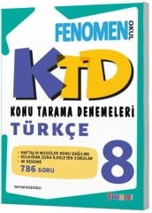 Fenomen Okul Yayınları 8. Sınıf Fenomen Türkçe 40 lı Konu Denemeleri