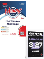 Palme 2027 5. Sınıf Din Kültürü ve Ahlak Bilgisi Maarif Serisi Haftalık Deneme+ EVP Akademi Paragraf
