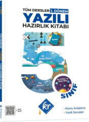 KR Akademi 5. Sınıf Tüm Dersler 1. Dönem Yazılı Hazırlık Kitabı