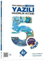 KR Akademi 5. Sınıf Tüm Dersler 1. Dönem Yazılı Hazırlık Kitabı KR Akademi Yayınları