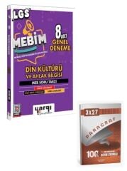 Ders Arkadaşım 2027 8. Sınıf LGS MEBİM Din Kültürü ve Ahlak Bilgisi 8 Adet Genel Deneme+ Anla Kazan Paragraf