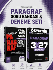 Yönerge Muhtemel Paragraf Konu Özetli Soru Bankası  & 3x27 Paragraf Deneme EVP Akademi Seti