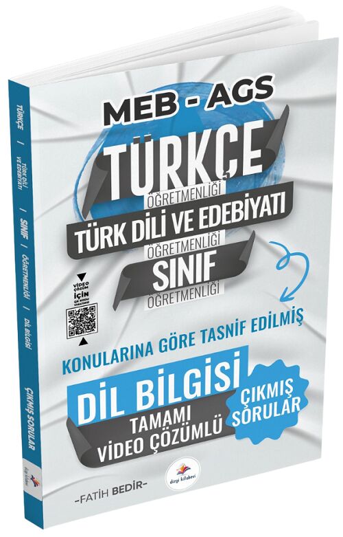 Dizgi Kitap 2026 MEB AGS ÖABT Türkçe Türk Dili ve Edebiyatı Sınıf Öğretmenliği Konularına Göre Tasnif Edilmiş Dil Bilgisi Son 13
