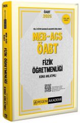 Pegem 2026 ÖABT MEB-AGS Fizik Öğretmenliği Konu Anlatımlı Pegem Akademi Yayınları