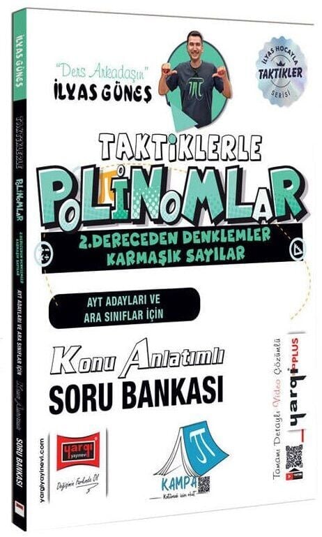 Yargı YKS AYT ve Ara Sınıflar İçin Taktiklerle Polinomlar Konu Anlatımlı Soru Bankası - İlyas Güneş