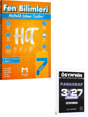 Mozaik 2027  7. Sınıf Fen Bilimleri HİT 32 Deneme+ EVP Akademi Paragraf