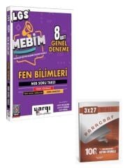 Ders Arkadaşım 2027 8. Sınıf LGS MEBİM Fen Bilimleri 8 Adet Genel Deneme+ Anla Kazan Paragraf