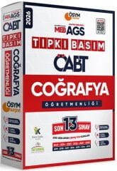 İnformal Yayınları 2026 MEB AGS ÖABT Coğrafya Öğretmenliği ÖSYM Tıpkı Basım 13 lü Deneme