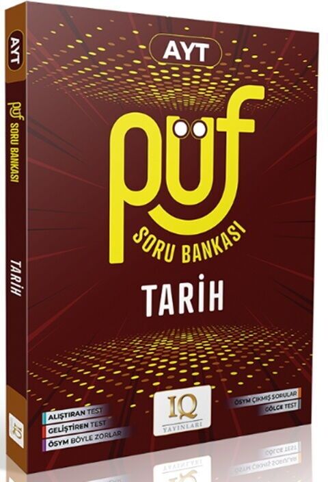 IQ Yayınları YKS AYT Tarih Püf Soru Bankası IQ Yayınları