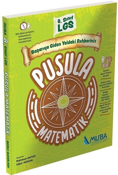 Muba Yayınları 8. Sınıf Pusula Matematik Soru Bankası