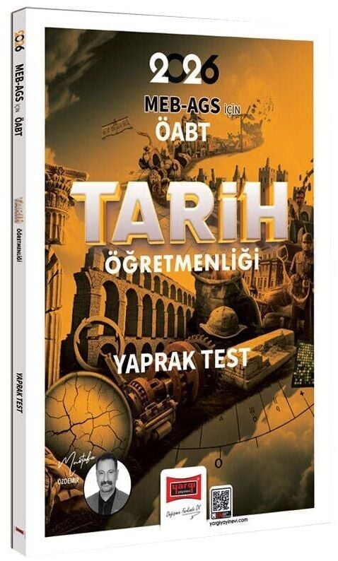 Yargı 2026 ÖABT MEB-AGS Tarih Öğretmenliği Yaprak Test - Mustafa Özdemir Yargı Yayınları