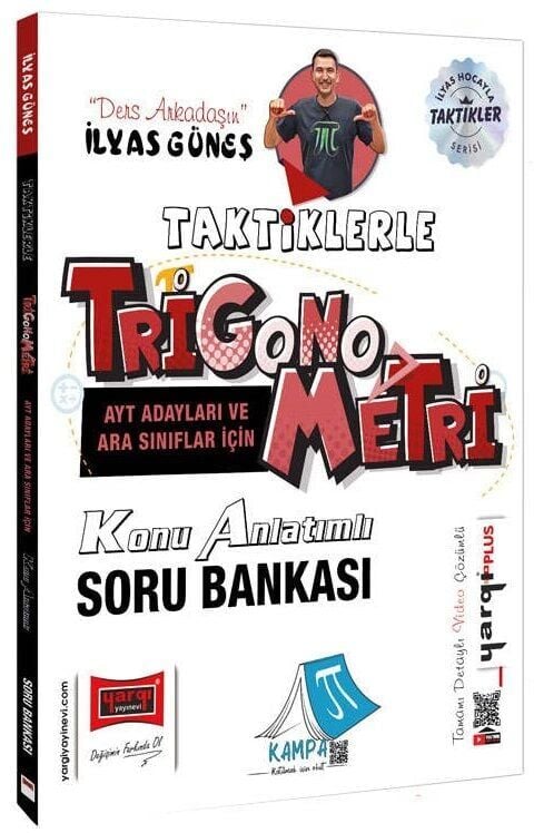 Yargı YKS AYT ve Ara Sınıflar İçin Taktiklerle Trigonometri Konu Anlatımlı Soru Bankası - İlyas Güneş