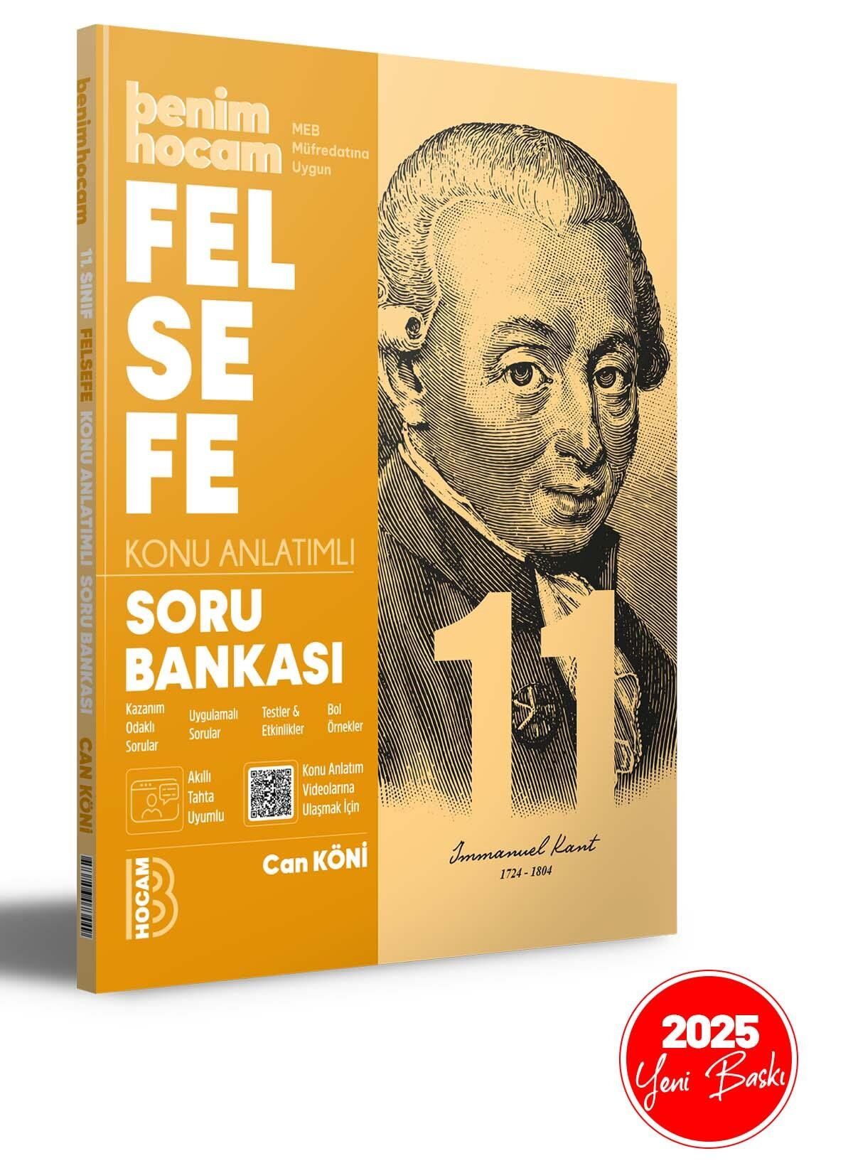 11. Sınıf Felsefe Konu Anlatımlı Soru Bankası Benim Hocam Yayınları