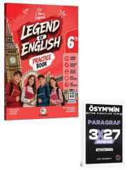 Av 2027 6. Sınıf İngilizce Legend Of English Practice Book +EVP Akademi Paragraf