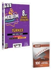 Ders Arkadaşım 2027 8. Sınıf LGS MEBİM Türkçe 8 Adet Genel Deneme+ Anla Kazan Paragraf