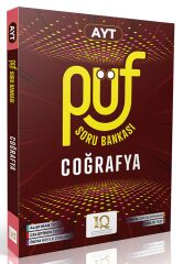 IQ Yayınları YKS AYT Coğrafya Püf Soru Bankası IQ Yayınları