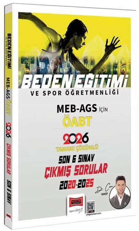 Yargı Yayınları 2026 ÖABT MEB AGS Beden Eğitimi ve Spor Öğretmenliği Tamamı Çözümlü Son 6 Sınav Çıkmış Sorular