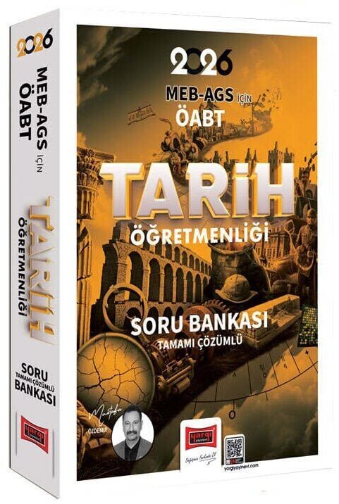 Yargı 2026 ÖABT MEB-AGS Tarih Öğretmenliği Soru Bankası Çözümlü - Mustafa Özdemir Yargı Yayınları