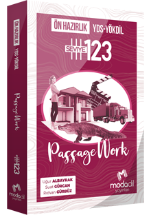 Modadil YDS YÖKDİL PassageWork Ön Hazırlık Seviye 1-2-3 Modadil Yayınları