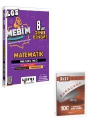 Ders Arkadaşım 2027 8. Sınıf LGS MEBİM Matematik 8 Adet Genel Deneme+ Anla Kazan Paragraf
