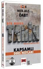Yargı 2026 ÖABT MEB-AGS Tarih Öğretmenliği Bir Nefes Kapsamlı Ders Notları - Mustafa Özdemir Yargı Yayınları