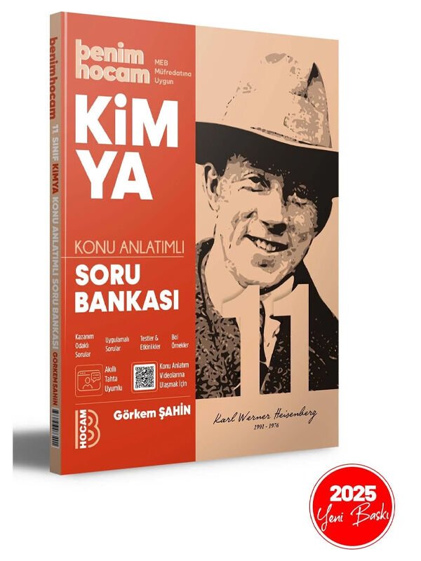 11. Sınıf Kimya Konu Anlatımlı Soru Bankası Benim Hocam Yayınları