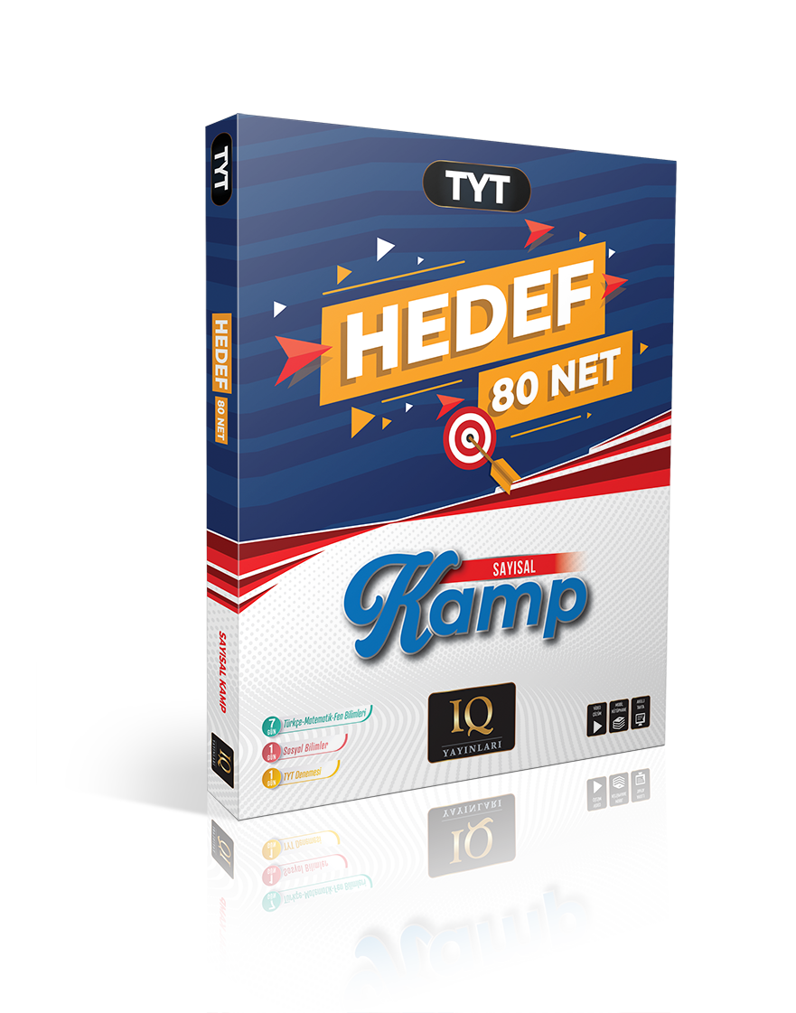 IQ Yayınları TYT Hedef 80 Sayısal Kamp