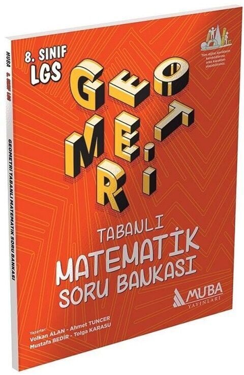 Muba Yayınları LGS 8. Sınıf Geometri Tabanlı Matematik Soru Bankası