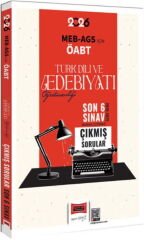Yargı Yayınları 2026 ÖABT MEB AGS Türk Dili ve Edebiyatı Öğretmenliği Tamamı Çözümlü Son 6 Sınav Çıkmış Sorular