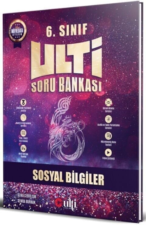 Ulti Yayınları 6. Sınıf Sosyal Bilgiler Ulti Soru Bankası Ulti Yayınları