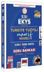 Yargı 2026 MEB EKYS Türkiye Yüzyılı Maarif Modeli Video Ders Notu ve Soru Bankası Çözümlü - Tufan Genç Yargı Yayınları