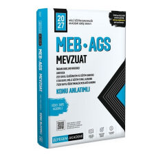 Pegem 2027 MEB-AGS Mevzuat Konu Anlatımlı Pegem Akademi Yayınları