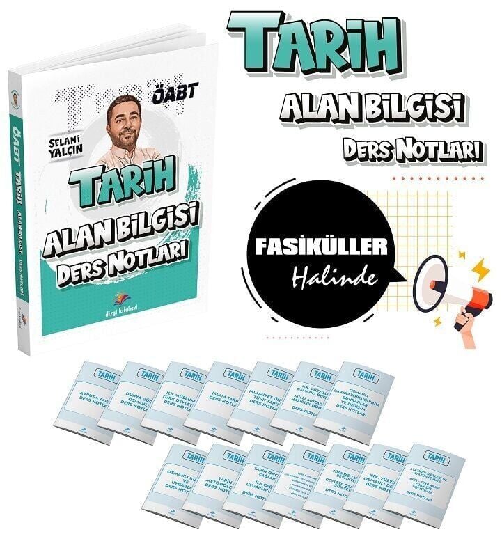 Dizgi Kitap 2026 ÖABT Tarih Öğretmenliği Alan Bilgisi Ders Notları - Selami Yalçın Dizgi Kitap Yayınları(Kopya)