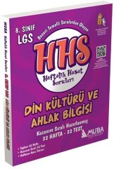 Muba Yayınları 8.Sınıf Din Kültürü Haftalık Hasat Soruları (HHS)