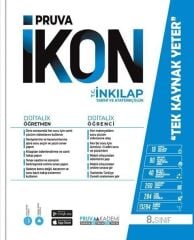 Pruva Akademi 8. Sınıf T.C. İnkılap Tarihi ve Atatürkçülük İkon Konu Anlatımlı