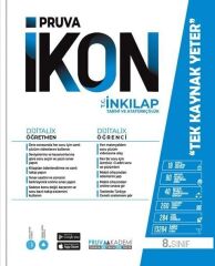 Pruva Akademi 8. Sınıf T.C. İnkılap Tarihi ve Atatürkçülük İkon Konu Anlatımlı