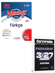 Palme 2027 6. Sınıf Maarif Serisi Türkçe Haftalık Deneme+ EVP Akademi Paragraf