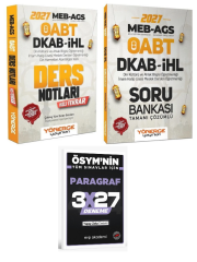 Yönerge 2027 ÖABT MEB-AGS DKAB Din Kültürü ve Ahlak Bilgisi Ders Notları + Soru Bankası 2 li Set+ EVP Akademi Paragraf