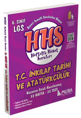 Muba Yayınları 8.Sınıf İnkılap Tarihi Haftalık Hasat Soruları (HHS)