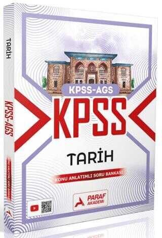 Paraf Yayınları KPSS AGS Tarih Konu Anlatımlı Soru Bankası
