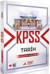 Paraf Yayınları KPSS AGS Tarih Konu Anlatımlı Soru Bankası
