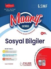 Palme 6. Sınıf Sosyal Bilgiler Haftalık 40 Deneme Maarif Serisi Palme Yayınları
