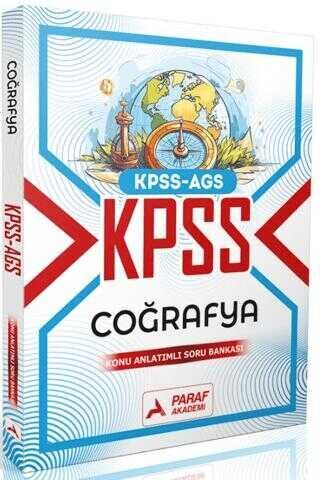 Paraf Yayınları KPSS AGS Coğrafya Konu Anlatımlı Soru Bankası