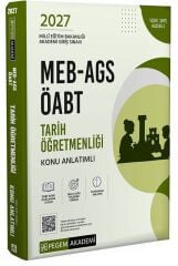 Pegem 2027 ÖABT MEB-AGS Tarih Öğretmenliği Konu Anlatımlı Pegem Akademi Yayınları