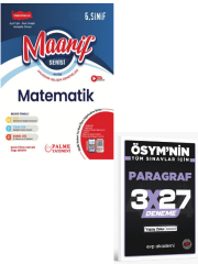 Palme 2027 6. Sınıf Matematik Maarif Serisi Haftalık Deneme+ EVP Akademi Paragraf