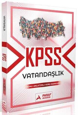 Paraf Yayınları KPSS Vatandaşlık Konu Anlatımlı Soru Bankası