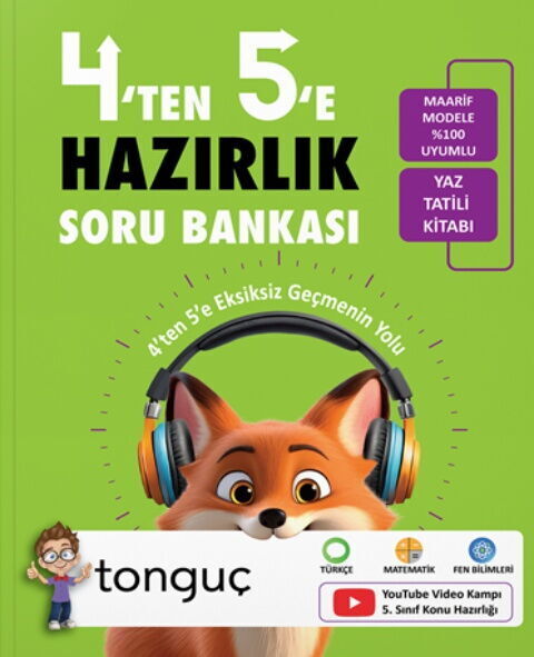 Tonguç Akademi 4 ten 5 e Hazırlık Kitabı