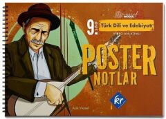 KR Akademi 9. Sınıf Türk Dili ve Edebiyatı Maarif Modeli Poster Notları